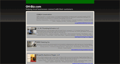 Desktop Screenshot of oh-biz.com